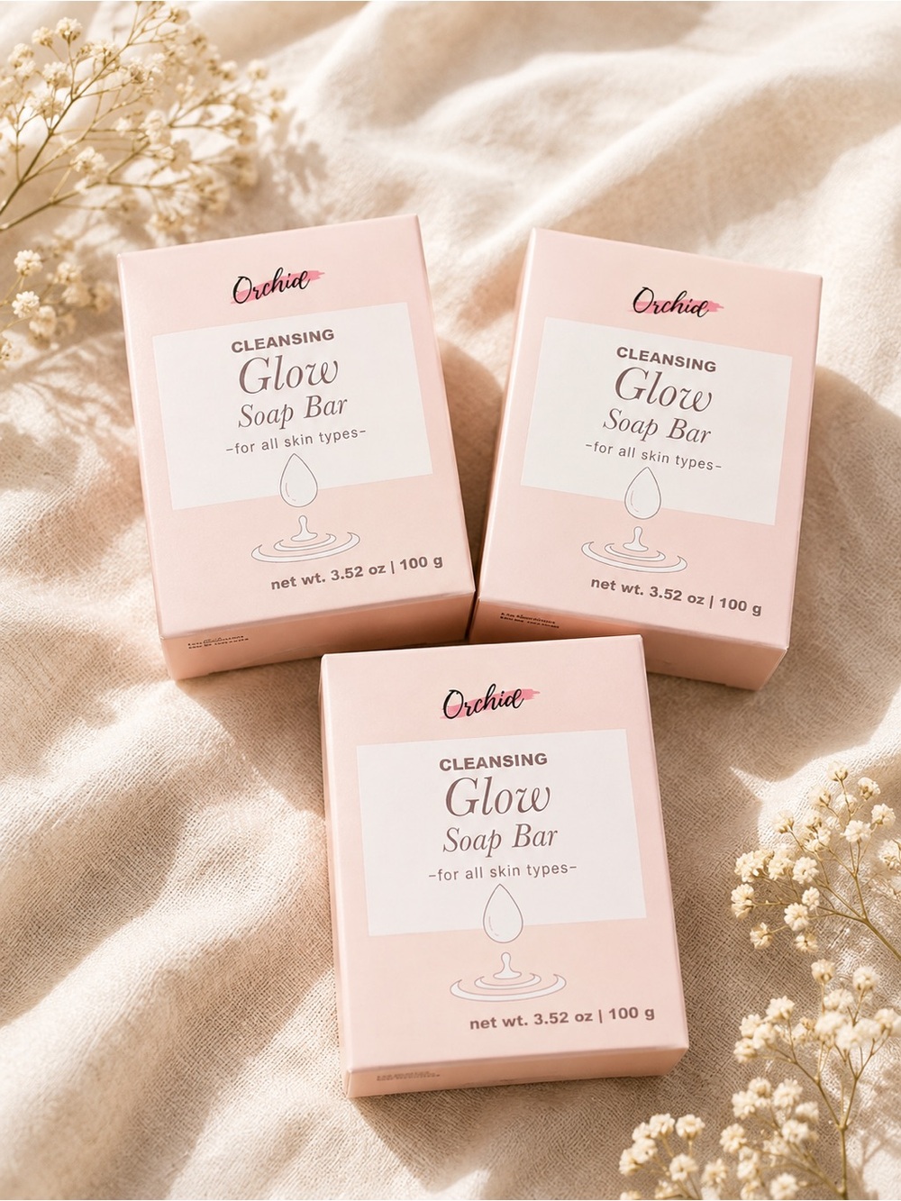 Orchid Cleansing Glow Soap Bar